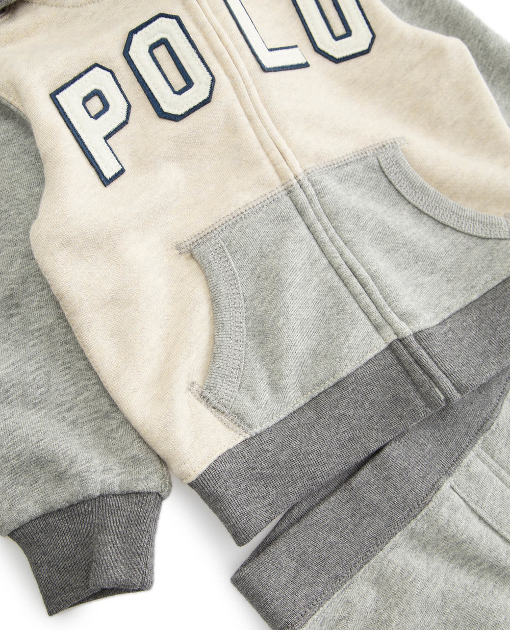 Дитячий спортивний костюм (худі, штани) Polo Ralph Lauren Kids 320712133002, сірий колір • Купити в інтернет-магазині Kameron