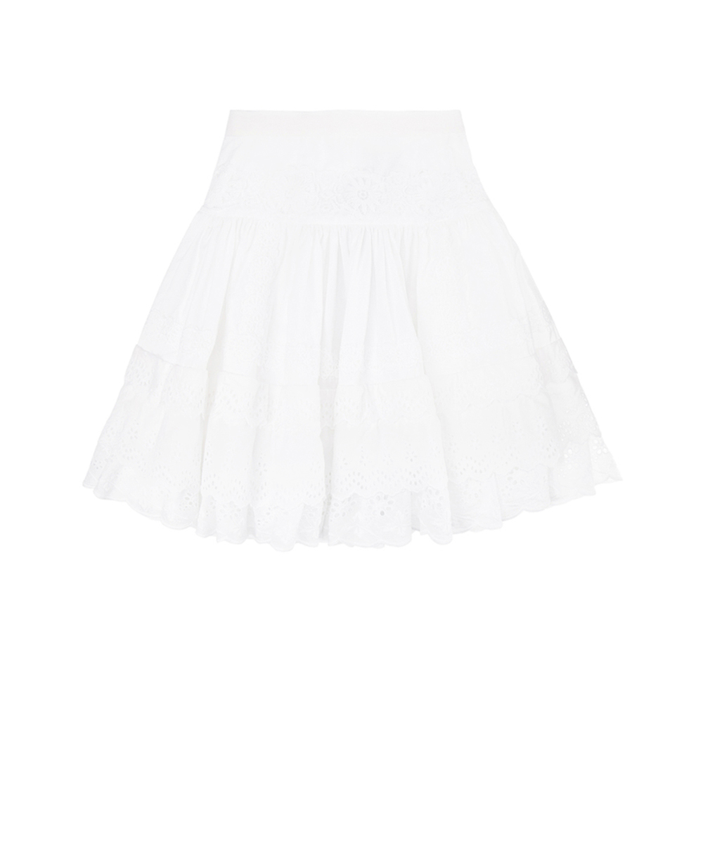 Детская юбка Dolce&Gabbana Kids L52I99-FU5GK-S, белый цвет • Купить в интернет-магазине Kameron