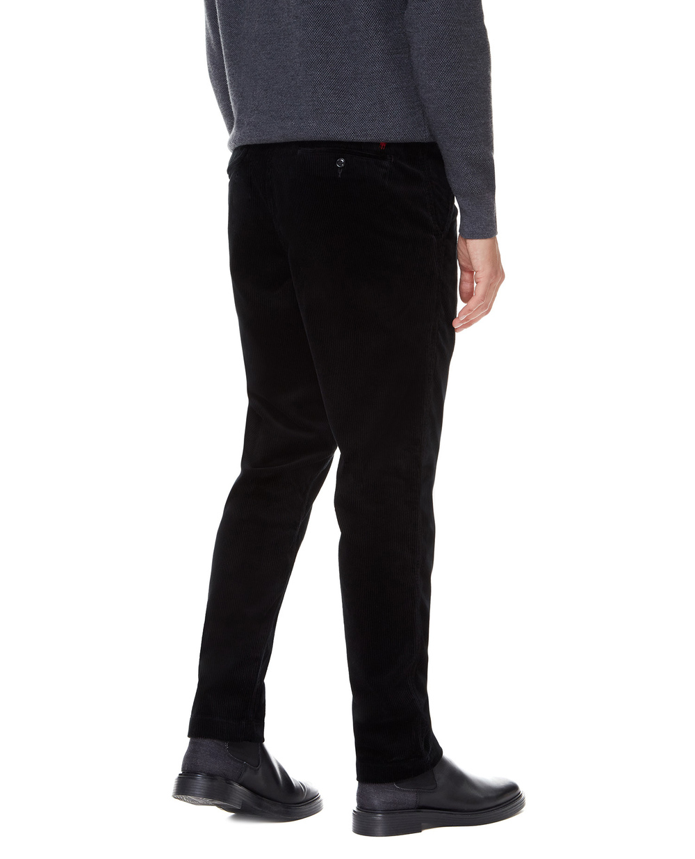 Вельветові штани Polo Ralph Lauren 710811523004, чорний колір • Купити в інтернет-магазині Kameron