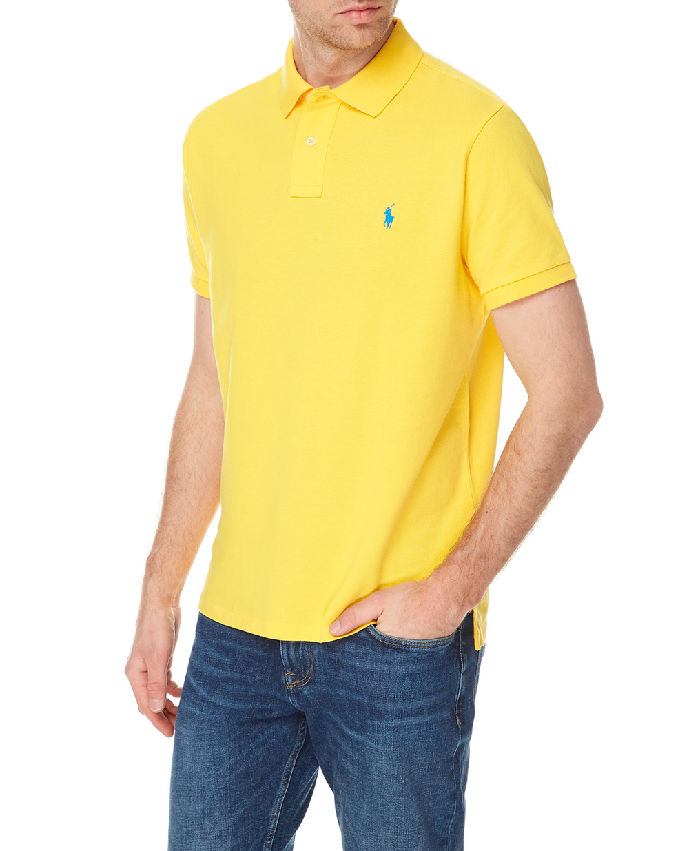Поло Polo Ralph Lauren 710782592020, жовтий колір • Купити в інтернет-магазині Kameron
