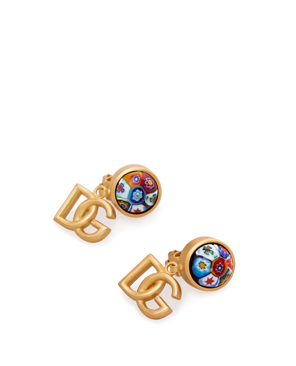 Кліпси Dolce&Gabbana WEO2S1-W1111, золотий колір • Купити в інтернет-магазині Kameron
