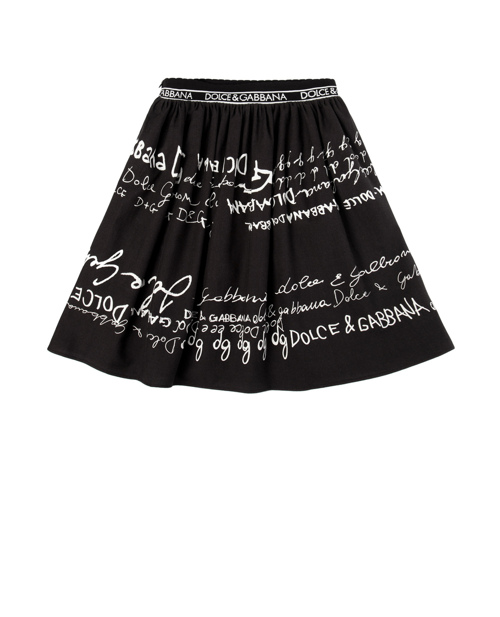 Юбка Dolce&Gabbana Kids L53I31-G7XBY-S, черный цвет • Купить в интернет-магазине Kameron
