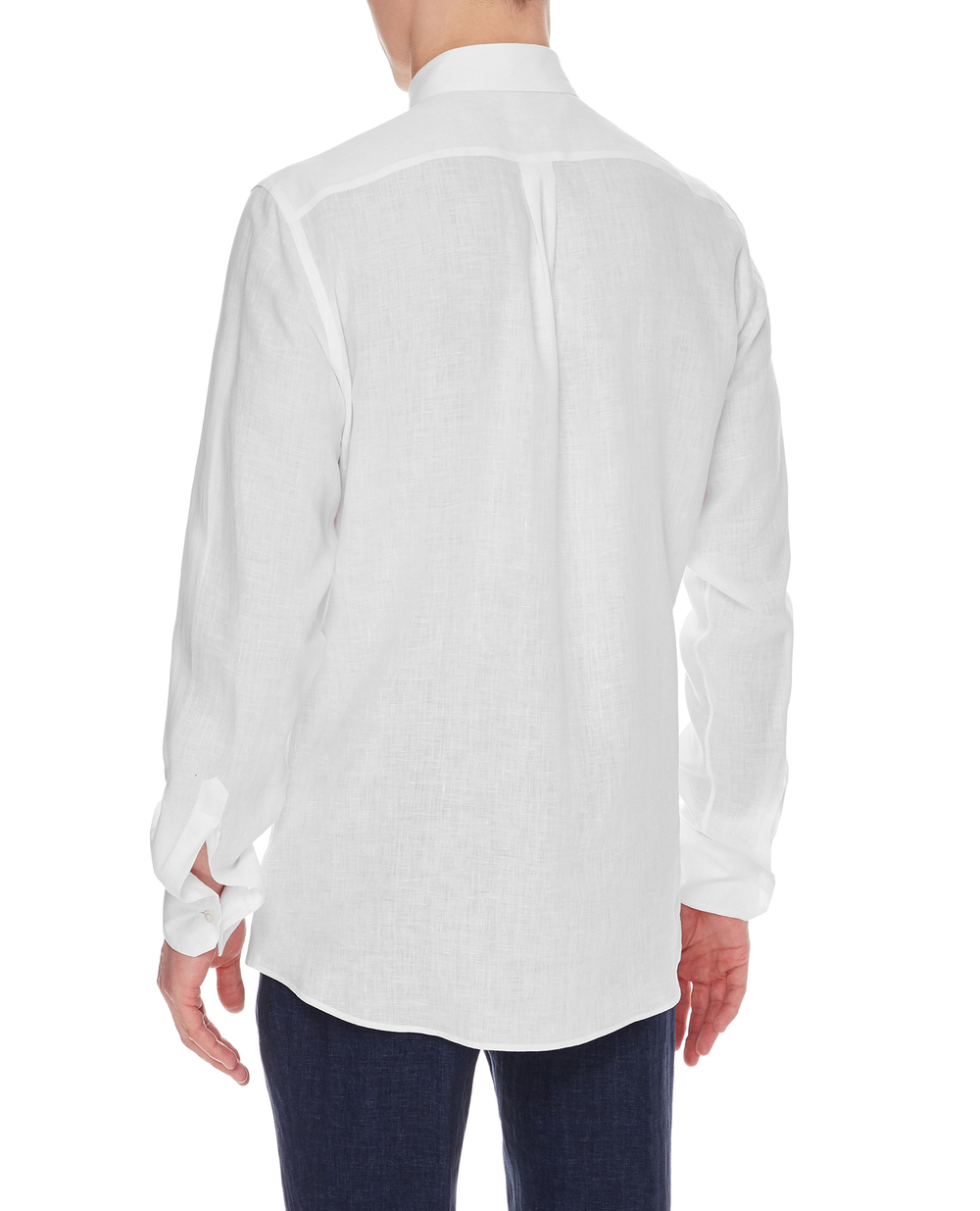 Лляна сорочка Martini Dolce&Gabbana G5EJ1Z-FU4IK, білий колір • Купити в інтернет-магазині Kameron