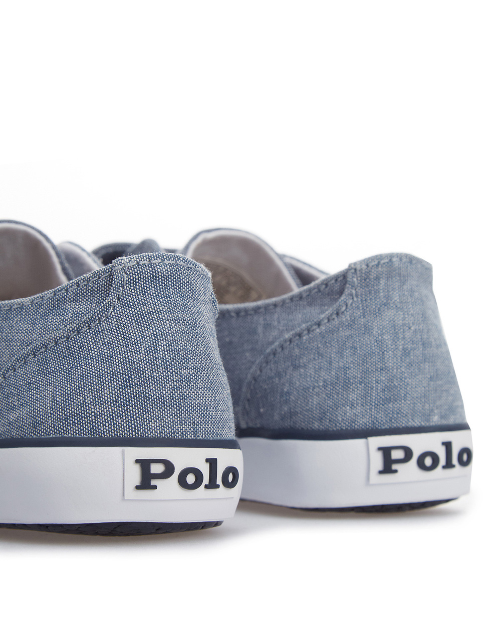 Детские кеды Polo Ralph Lauren Kids RF102361-C, голубой цвет • Купить в интернет-магазине Kameron