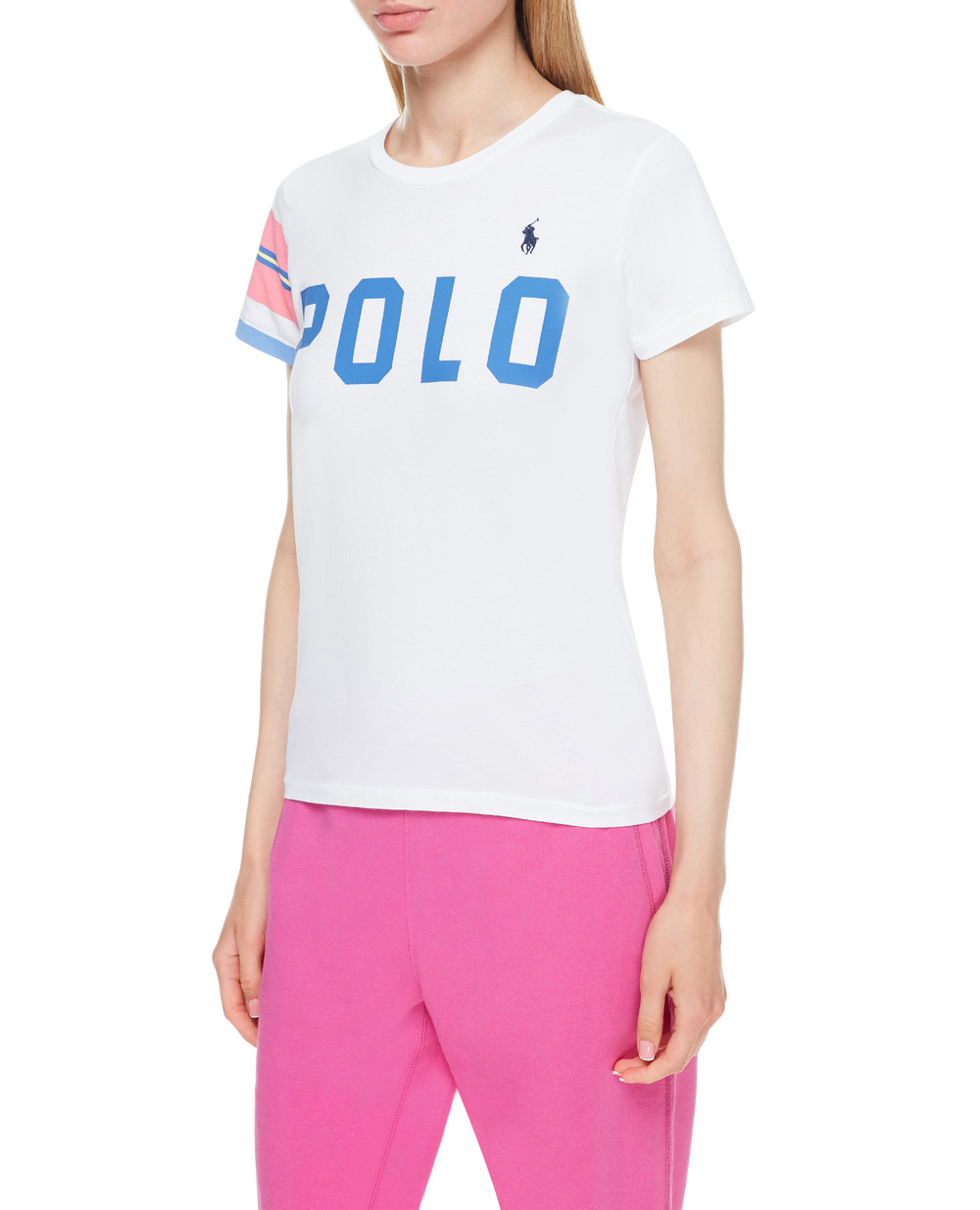 Футболка Polo Ralph Lauren 211838139001, білий колір • Купити в інтернет-магазині Kameron