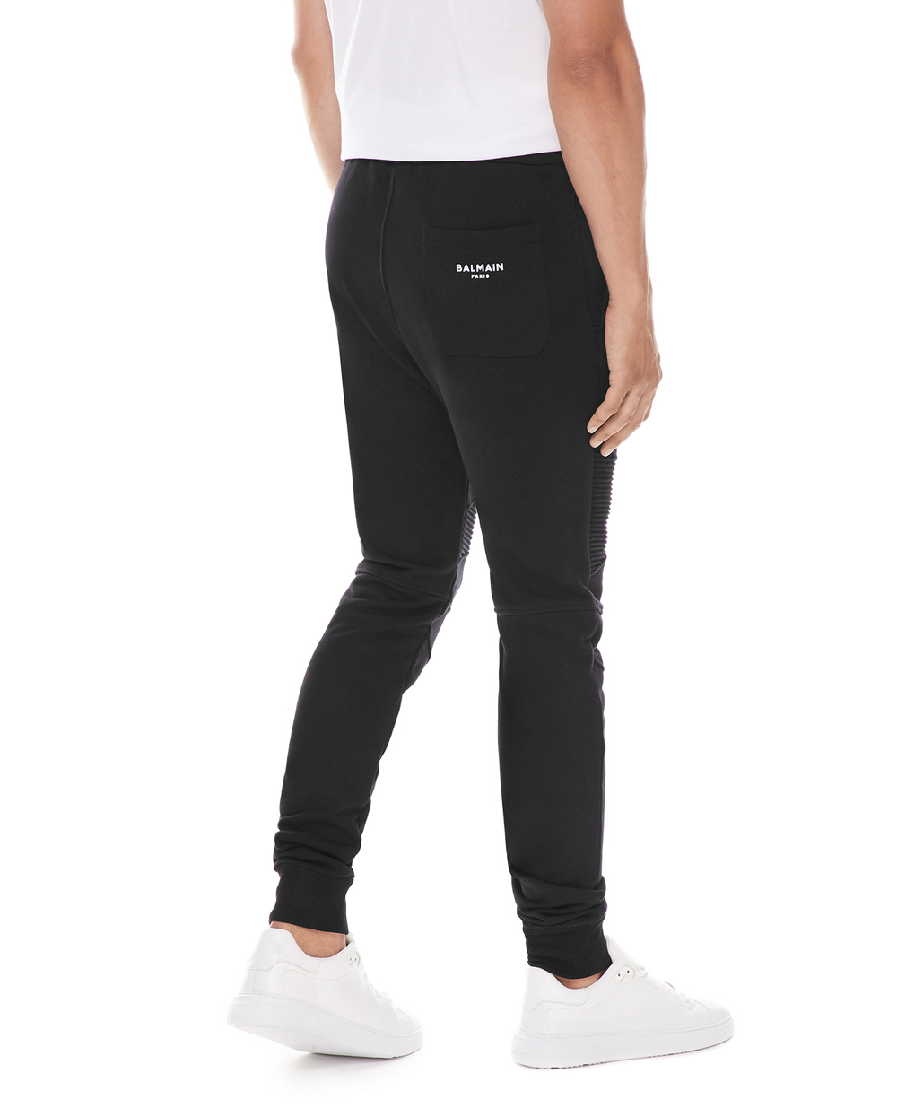 Спортивные брюки Balmain WH1OB000B071, черный цвет • Купить в интернет-магазине Kameron