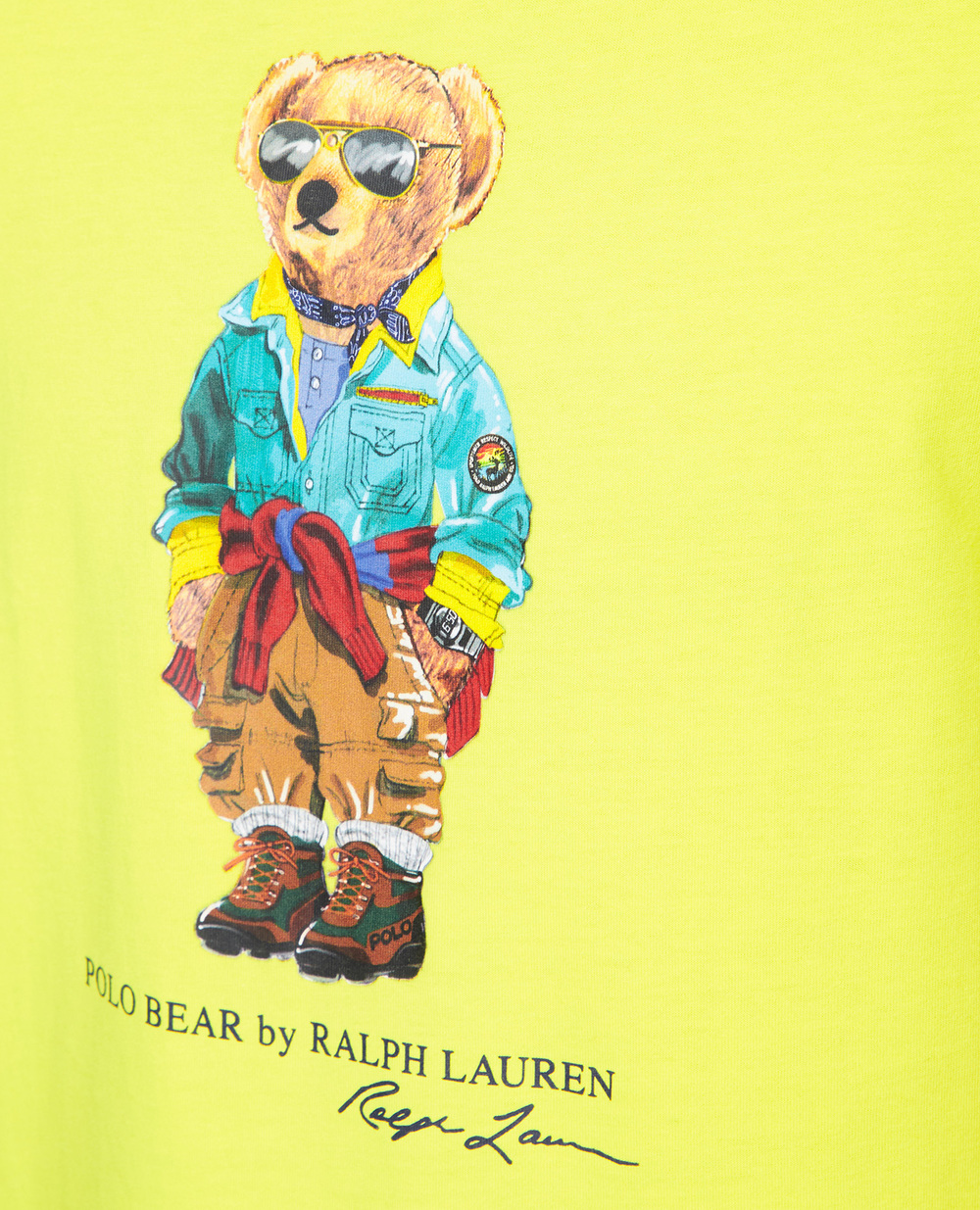 Футболка Polo Bear Polo Ralph Lauren 710853310017, желтый цвет • Купить в интернет-магазине Kameron