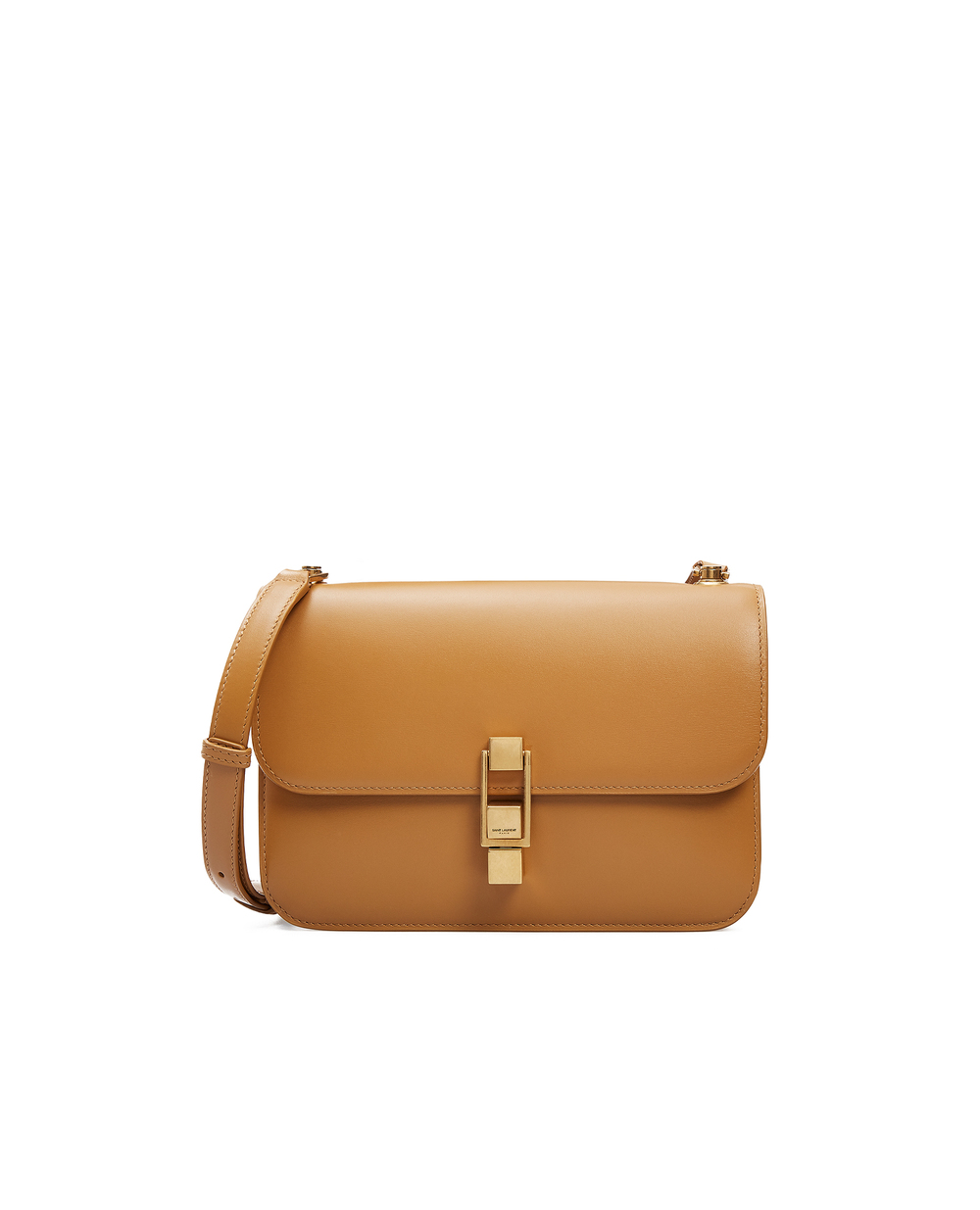 Шкіряна сумка Carré Saint Laurent 633214-1YF0W, рудий колір • Купити в інтернет-магазині Kameron