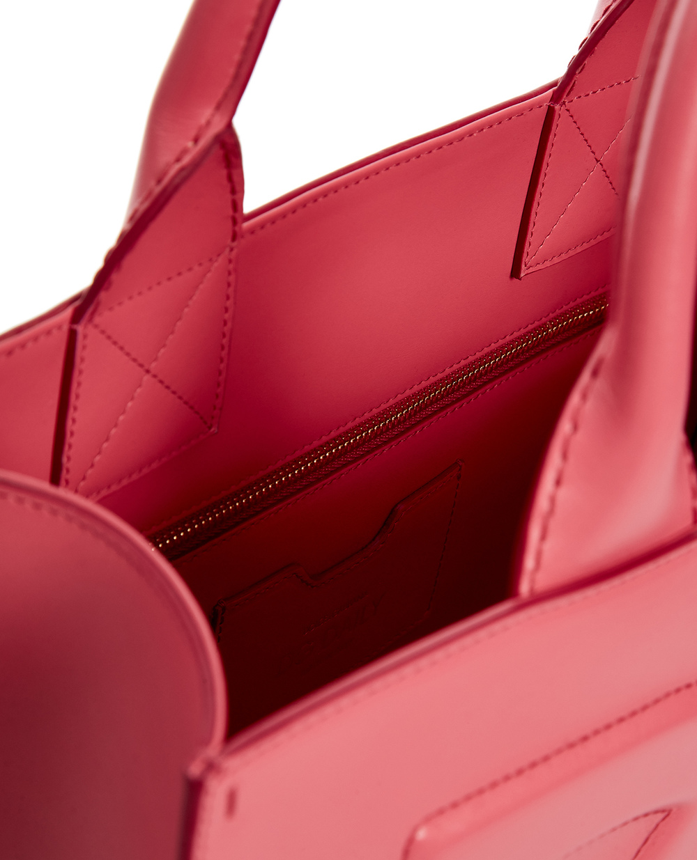 Шкіряна сумка DG Daily Dolce&Gabbana BB7023-AQ269, рожевий колір • Купити в інтернет-магазині Kameron