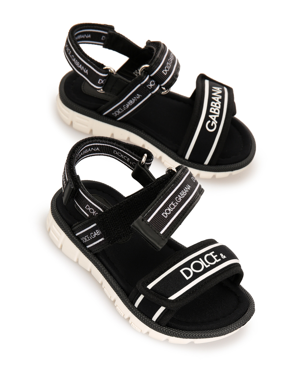 Сандалії Dolce&Gabbana DL0066-AO260, чорний колір • Купити в інтернет-магазині Kameron