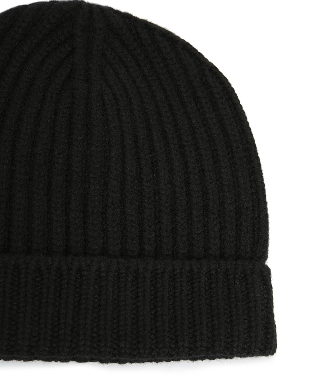 Кашемірова шапка Dolce&Gabbana GXC77T-JAW5K, чорний колір • Купити в інтернет-магазині Kameron