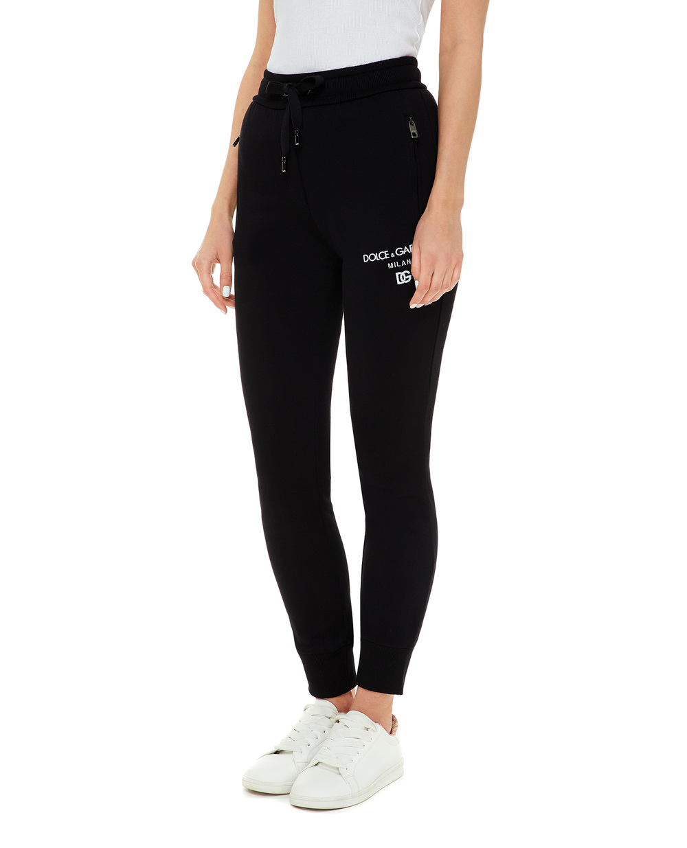 Спортивні брюки Dolce&Gabbana FTBX5Z-G7XJQ, чорний колір • Купити в інтернет-магазині Kameron