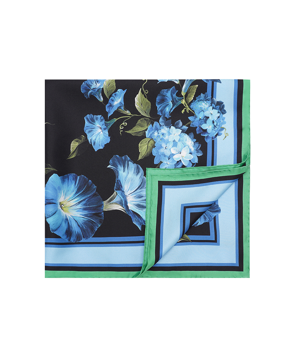 Платок Dolce&Gabbana FN092R-GDB7G, синий цвет • Купить в интернет-магазине Kameron