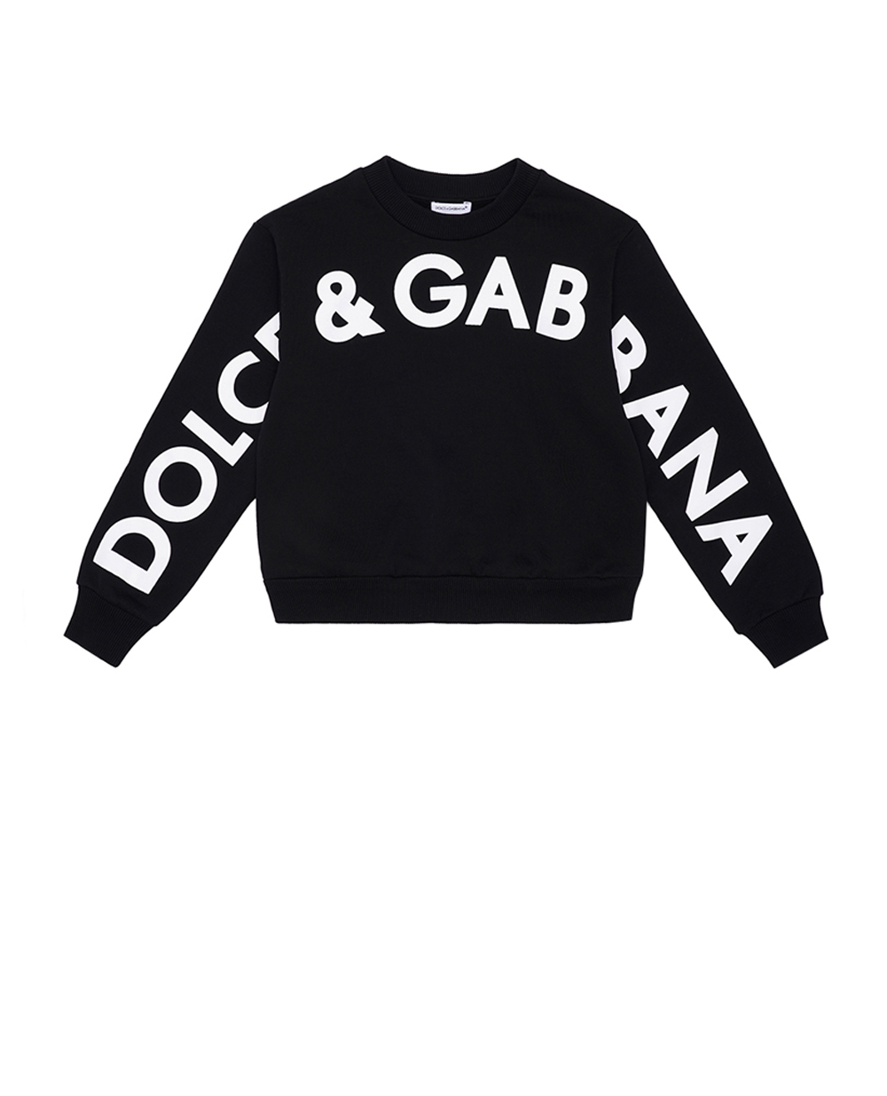 Детский свитшот (костюм) Dolce&Gabbana Kids L4JWHZ-G7KU6-B, чорний колір • Купити в інтернет-магазині Kameron
