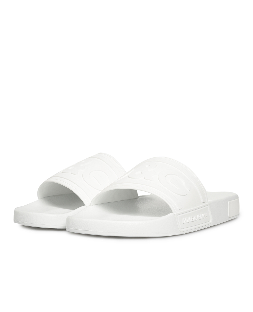 Слайдери Dolce&Gabbana CS1786-AX389, білий колір • Купити в інтернет-магазині Kameron