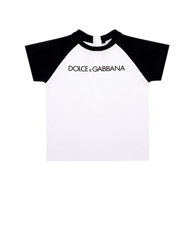 Dolce&Gabbana Детская трикотажная футболка - Артикул: L1JTEM-G7KMX