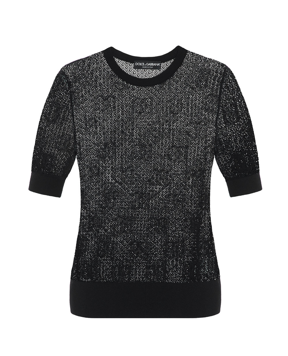 Джемпер Dolce&Gabbana FXD70T-JAIEK, чорний колір • Купити в інтернет-магазині Kameron