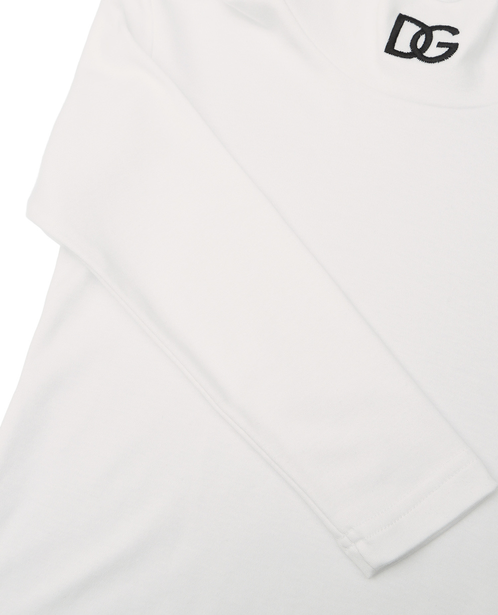 Гольф Dolce&Gabbana Kids L4JTDL-G7A6S-B, білий колір • Купити в інтернет-магазині Kameron