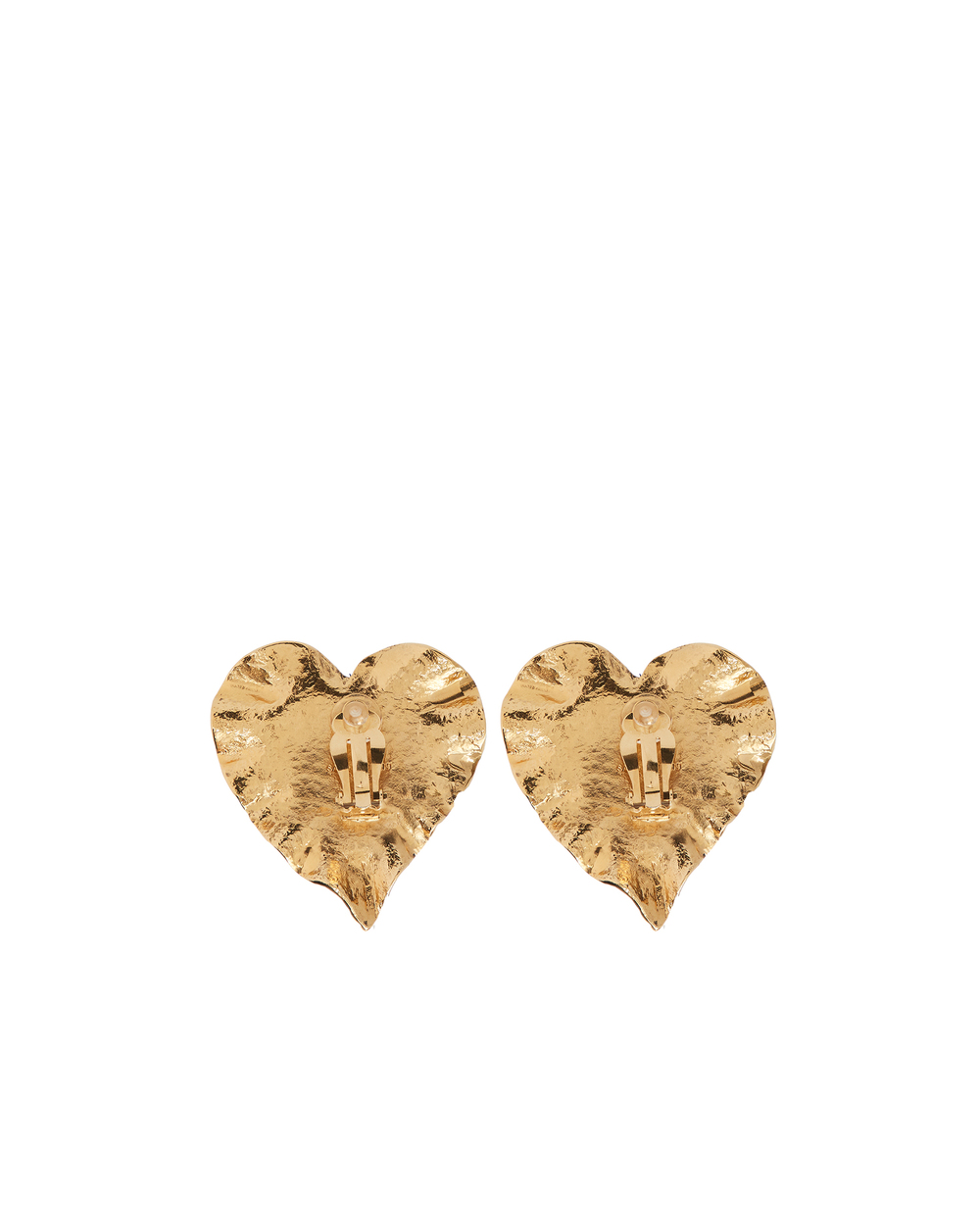 Клипсы Héritage Radiating Heart Saint Laurent 638843-Y1591-, золотой цвет • Купить в интернет-магазине Kameron