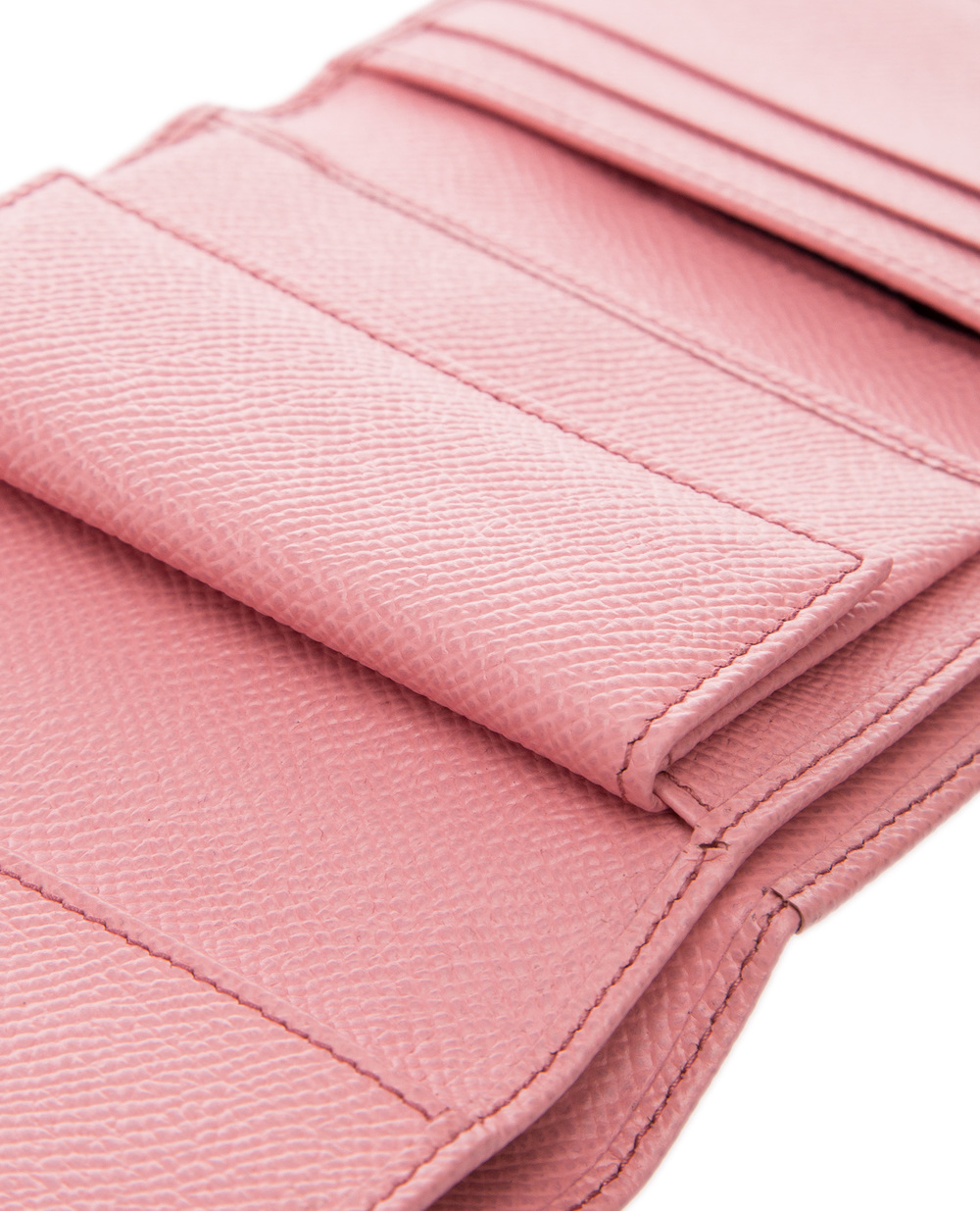 Шкіряний гаманець Continental Dolce&Gabbana BI0924-A1001FW18, рожевий колір • Купити в інтернет-магазині Kameron