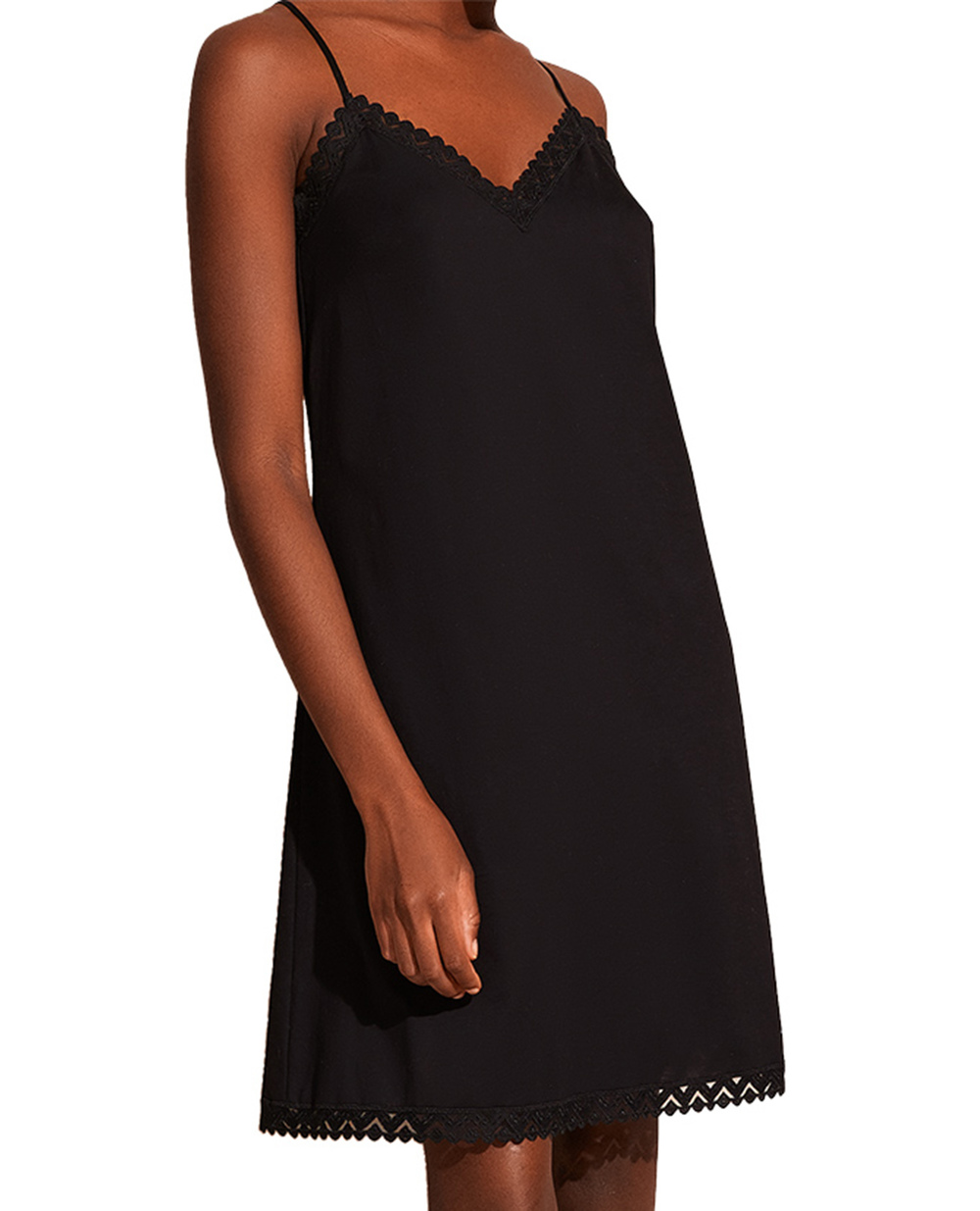 Нижня сукня POMPONE ERES 202126, чорний колір • Купити в інтернет-магазині Kameron