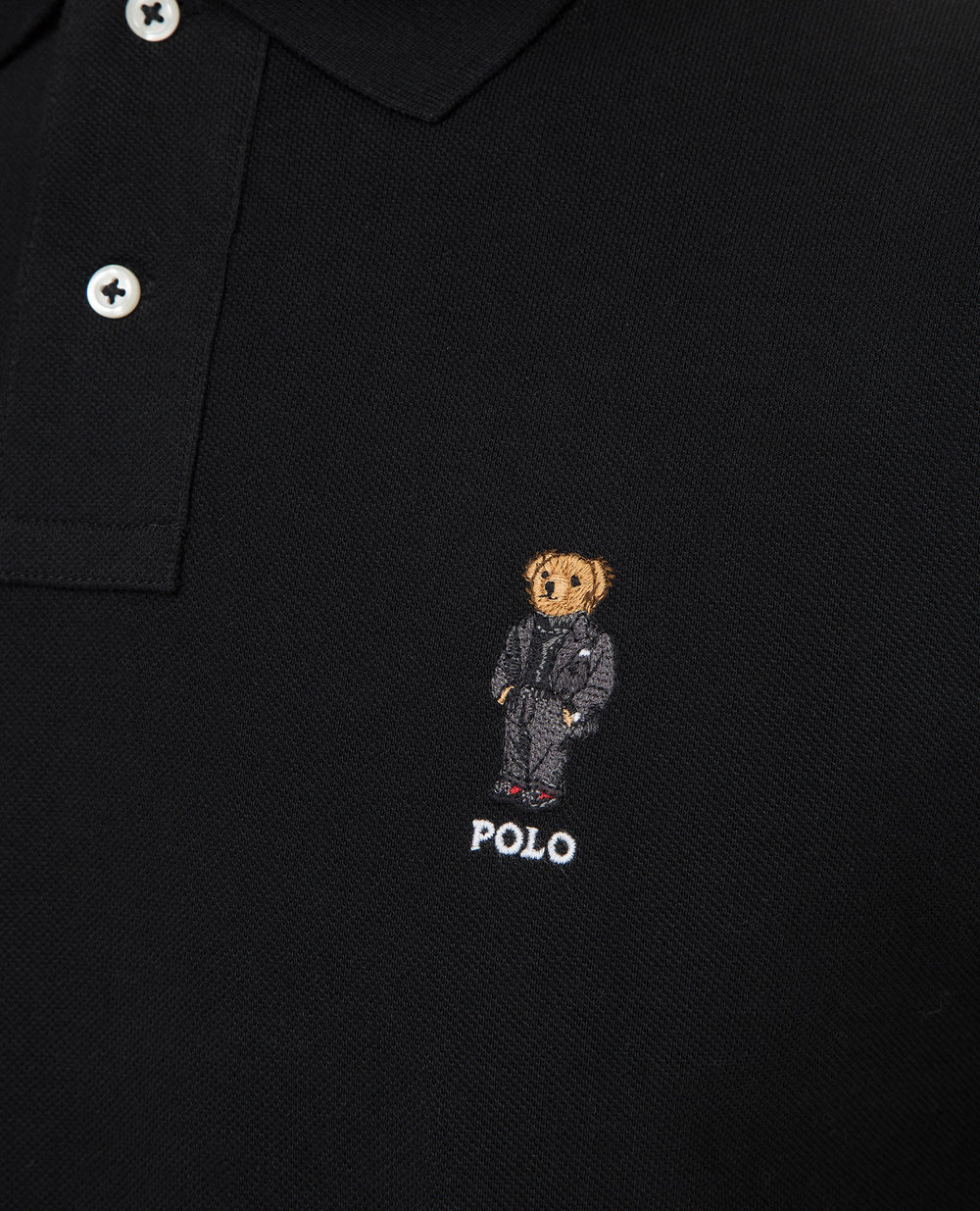 Поло Polo Ralph Lauren 710766806004, чорний колір • Купити в інтернет-магазині Kameron