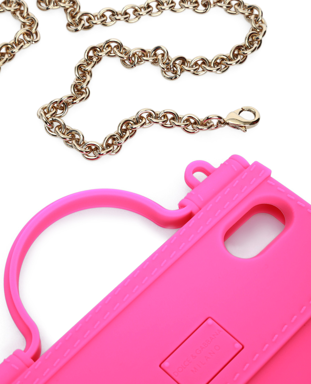 Чохол для iPhone Dolce&Gabbana BI1274-AX281, рожевий колір • Купити в інтернет-магазині Kameron
