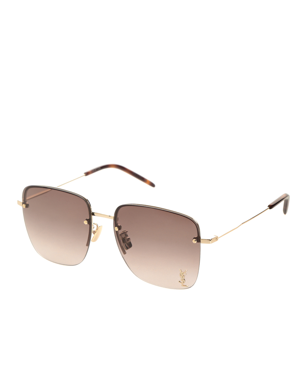 Сонцезахисні окуляри Saint Laurent 652363-Y9902, коричневий колір • Купити в інтернет-магазині Kameron