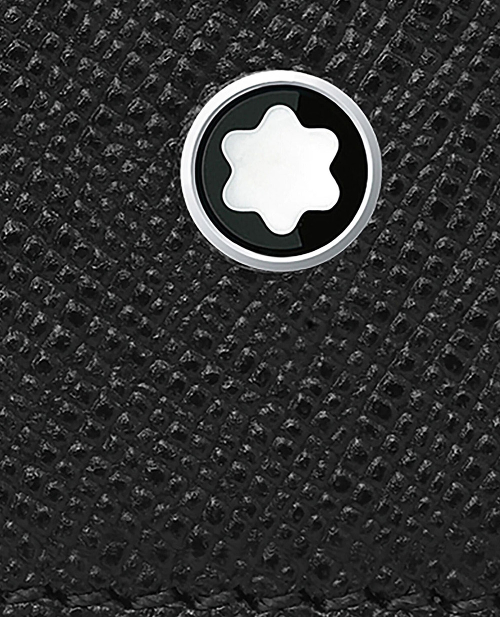 Шкіряний гаманець Montblanc Sartorial Montblanc 128576, чорний колір • Купити в інтернет-магазині Kameron