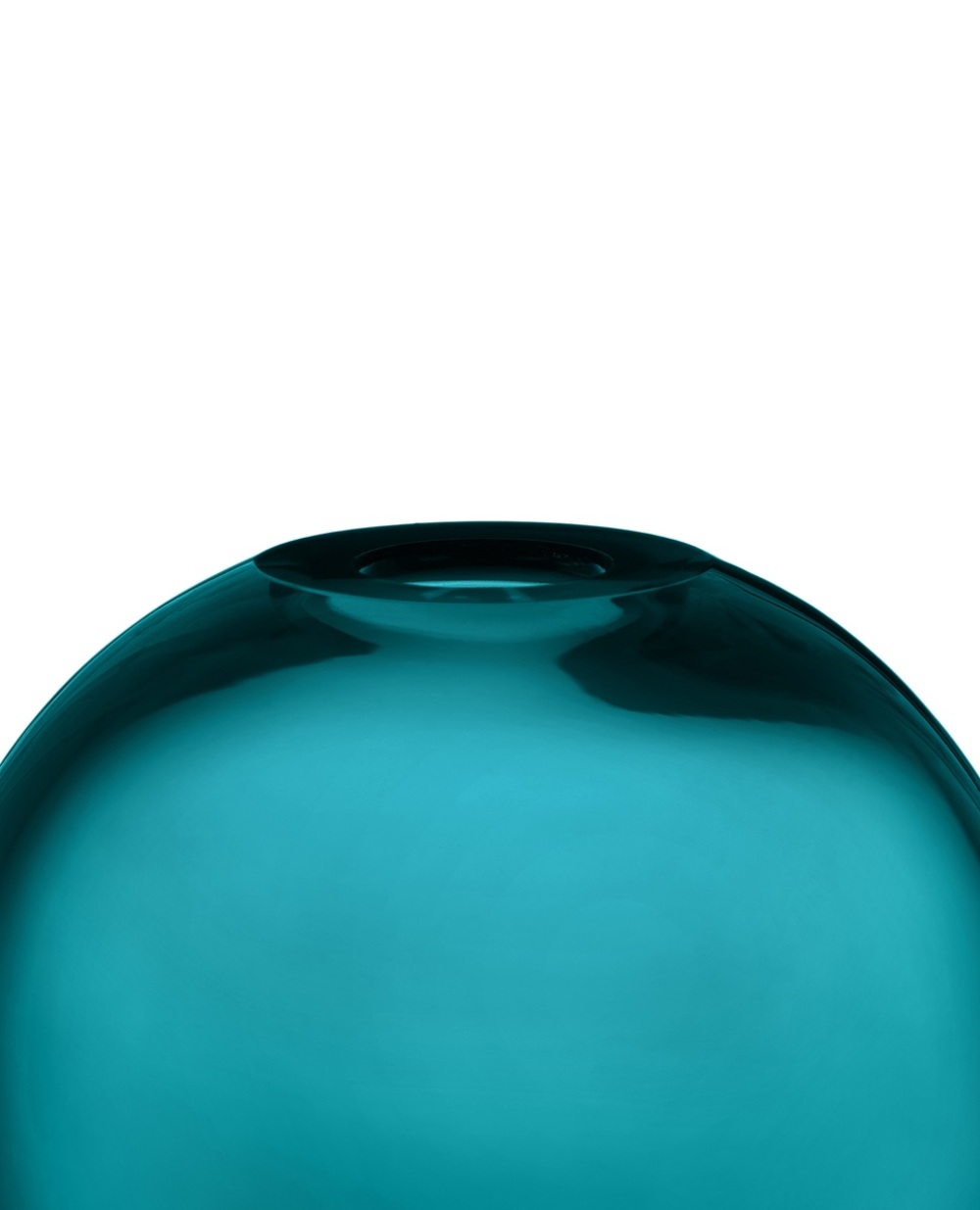 Ваза із прозорого муранського скла Dolce&Gabbana TCC052-TCAD4, синій колір • Купити в інтернет-магазині Kameron