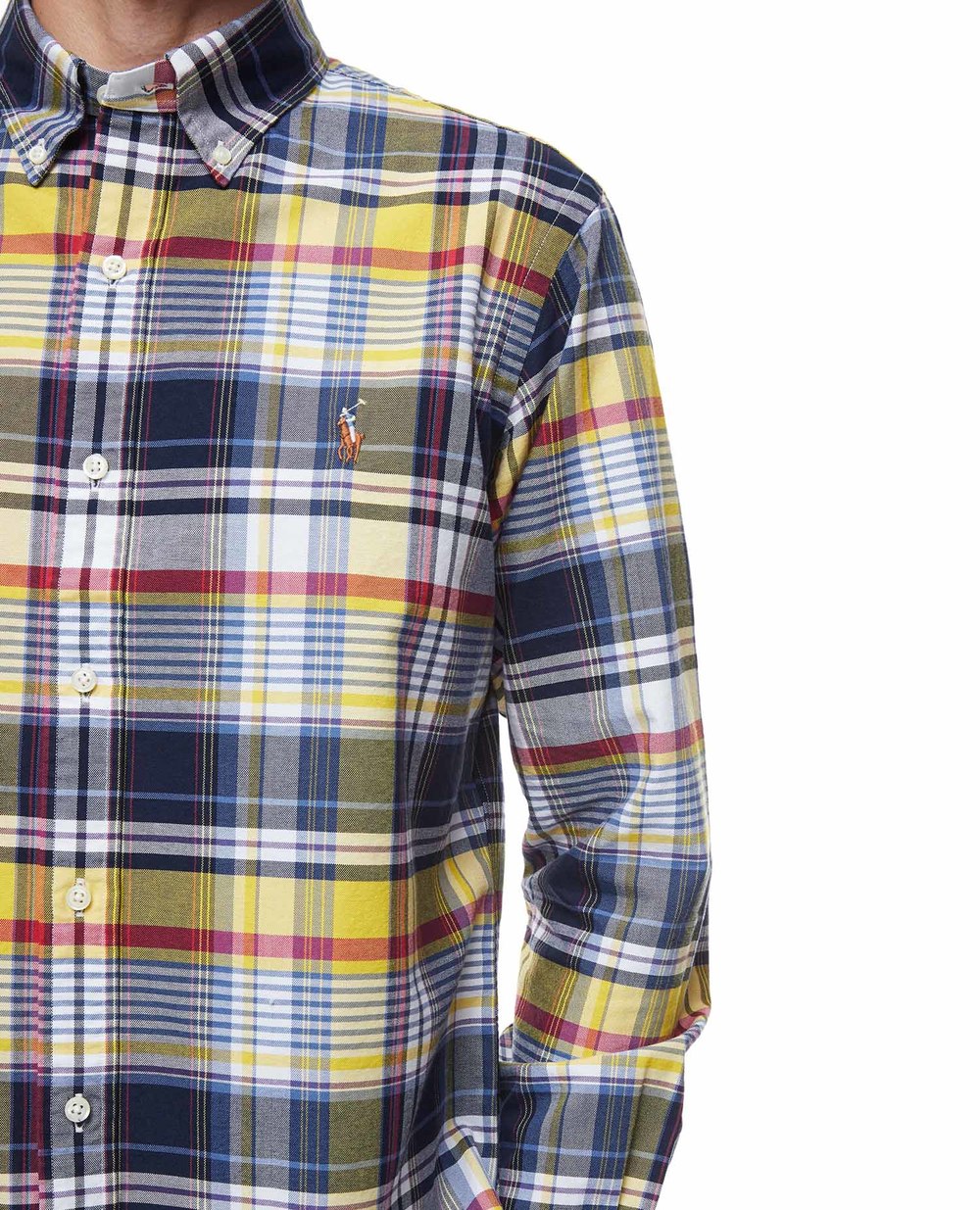 Рубашка Polo Ralph Lauren 710844556004, разноцветный цвет • Купить в интернет-магазине Kameron