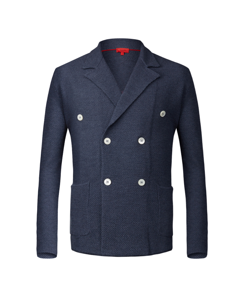 Шерстяной пиджак ISAIA MG7641.YP005, синий цвет • Купить в интернет-магазине Kameron