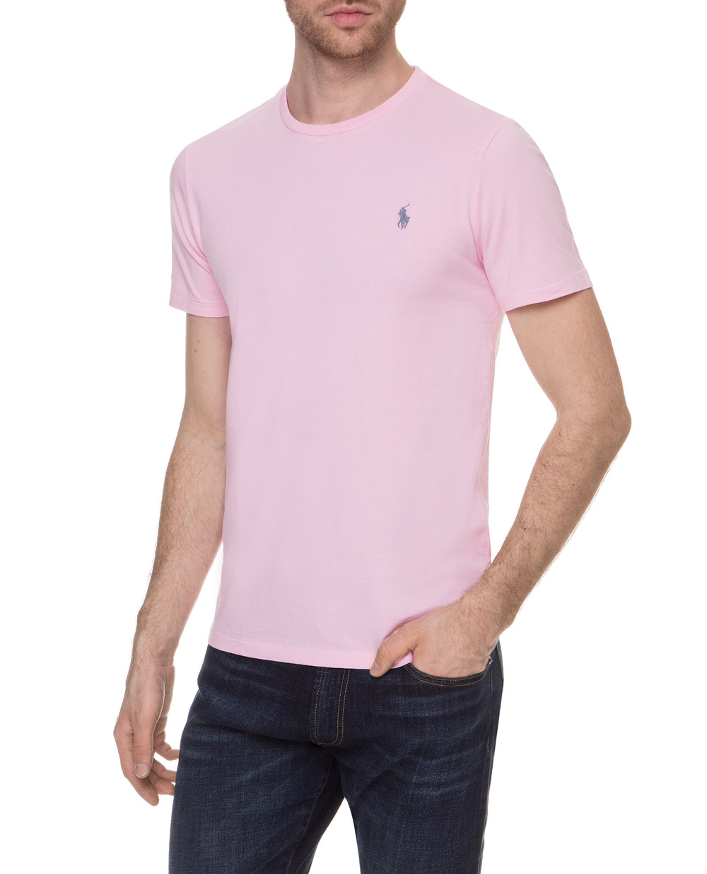 Футболка Polo Ralph Lauren 710671438100, рожевий колір • Купити в інтернет-магазині Kameron