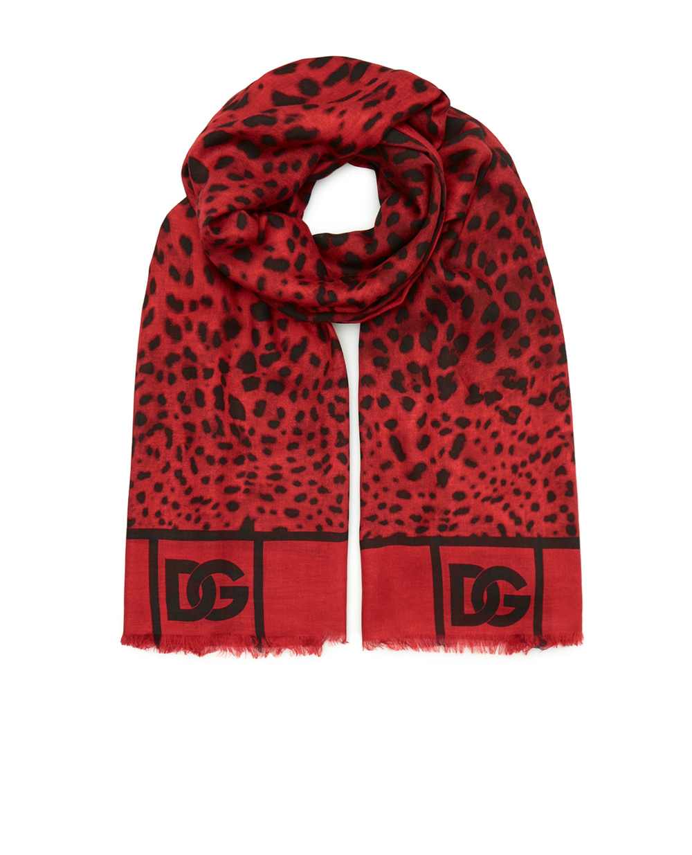 Шарф Dolce&Gabbana FS184A-G3SIA, красный цвет • Купить в интернет-магазине Kameron