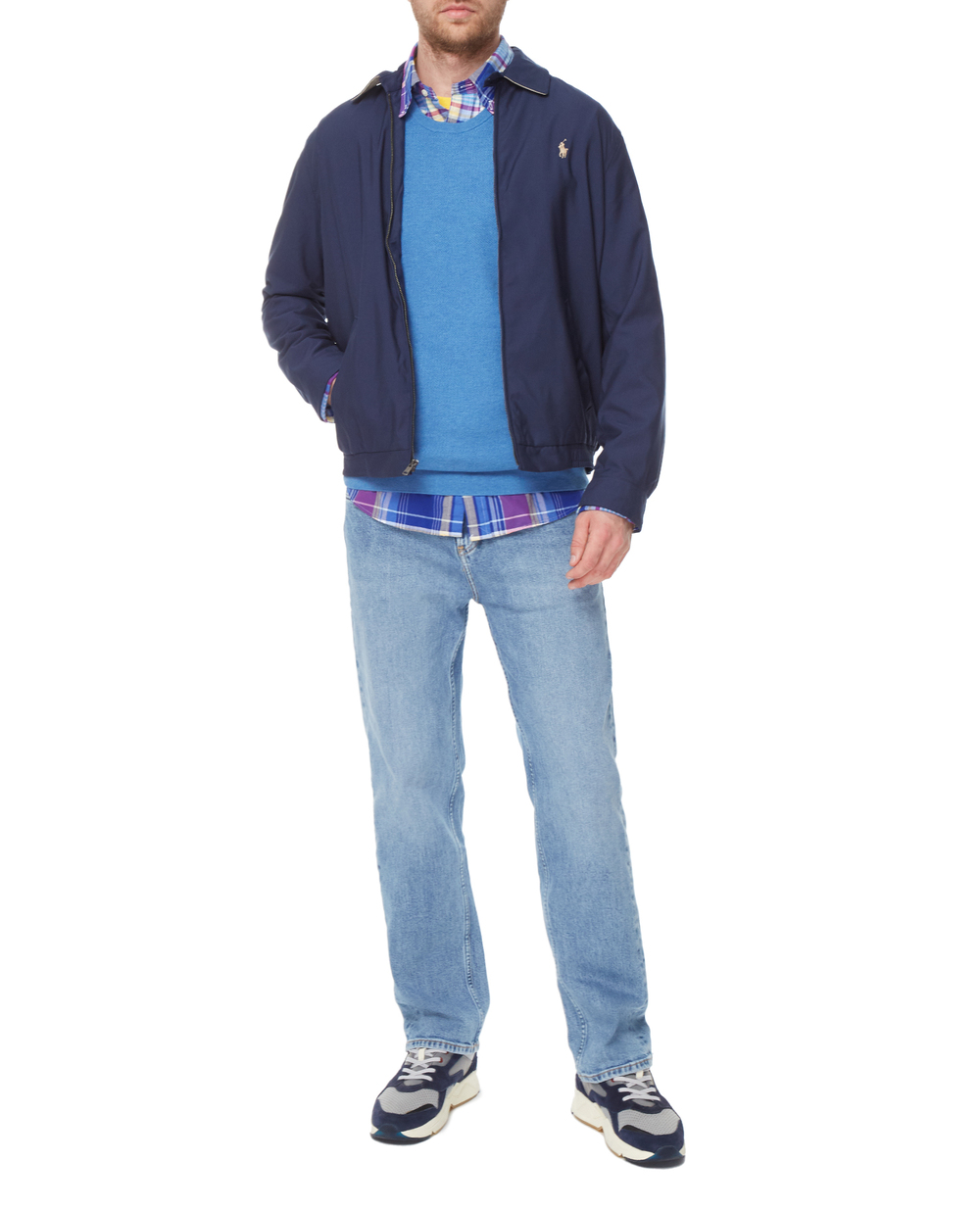 Куртка BI-Swing Polo Ralph Lauren 710548506001, синий цвет • Купить в интернет-магазине Kameron