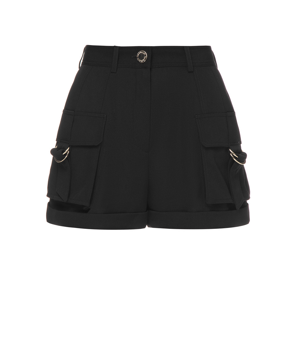 Шерстяные шорты Balmain TF15007167L, черный цвет • Купить в интернет-магазине Kameron