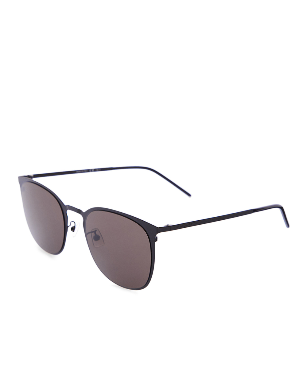 Сонцезахисні окуляри Saint Laurent SL 445/F SLIM-001, чорний колір • Купити в інтернет-магазині Kameron