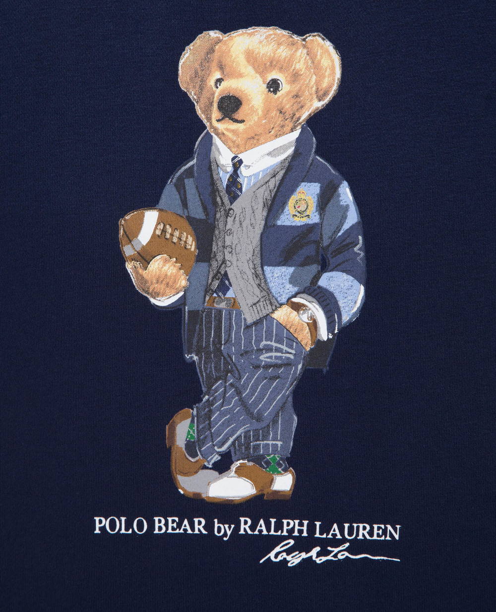 Свитшот Polo Ralph Lauren 710782859001, синий цвет • Купить в интернет-магазине Kameron