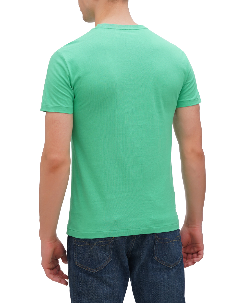 Футболка Polo Ralph Lauren 710671438343, зелений колір • Купити в інтернет-магазині Kameron