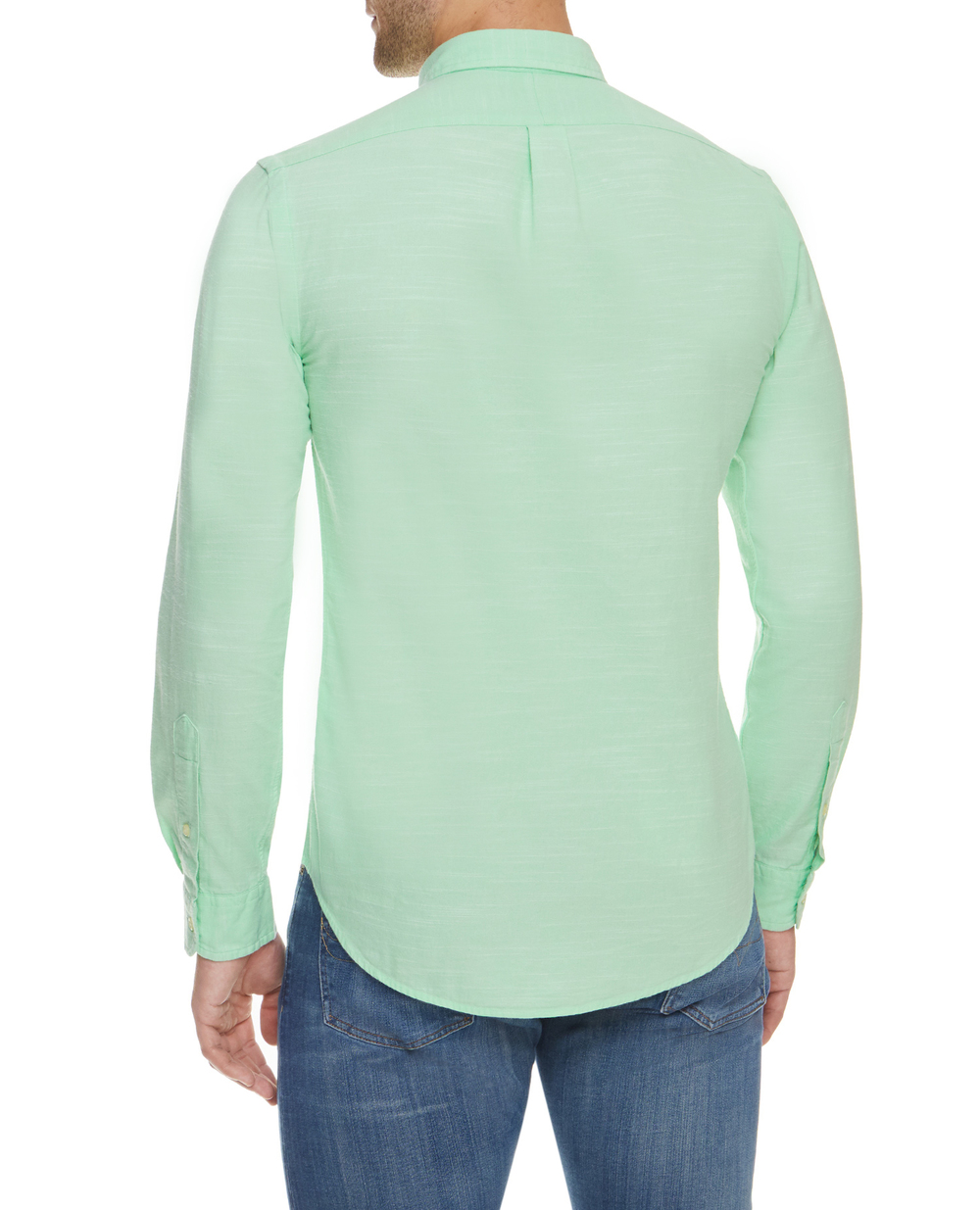 Рубашка Polo Ralph Lauren 710795457009, зеленый цвет • Купить в интернет-магазине Kameron