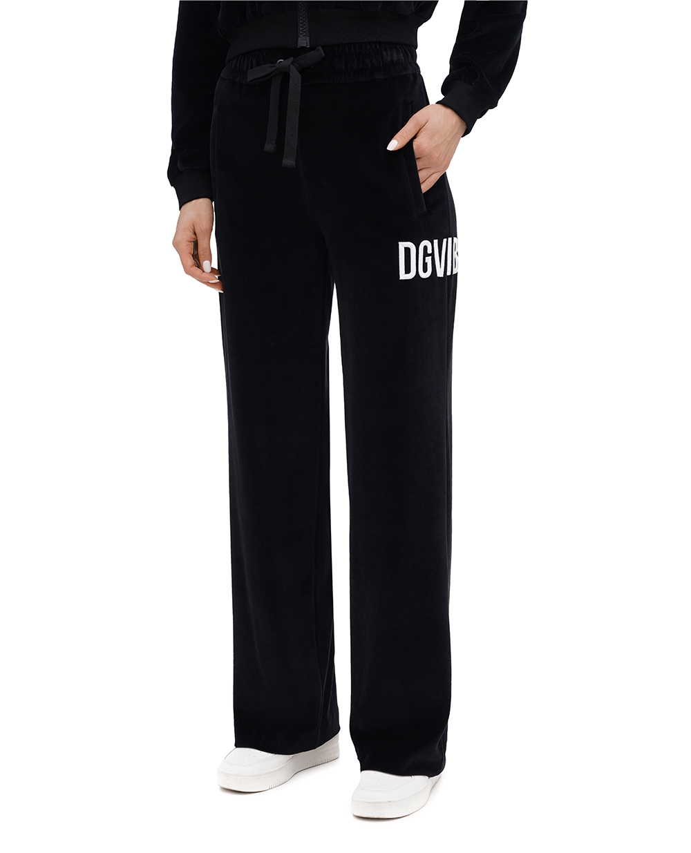 Спортивные брюки DGVIB3 (костюм) Dolce&Gabbana FT004Z-FUVJH, черный цвет • Купить в интернет-магазине Kameron