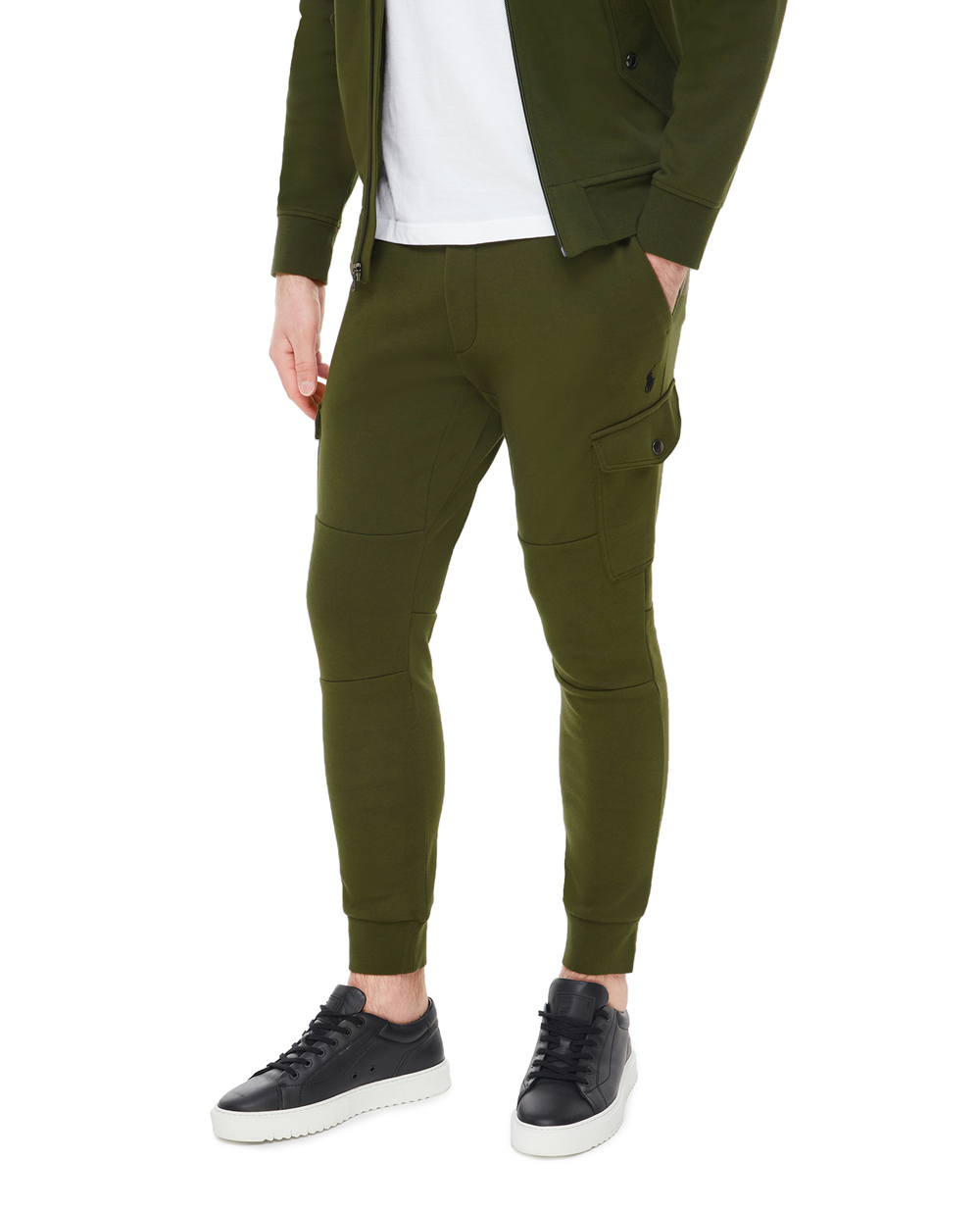 Спортивні штани (костюм) Polo Ralph Lauren 710881522001, зелений колір • Купити в інтернет-магазині Kameron