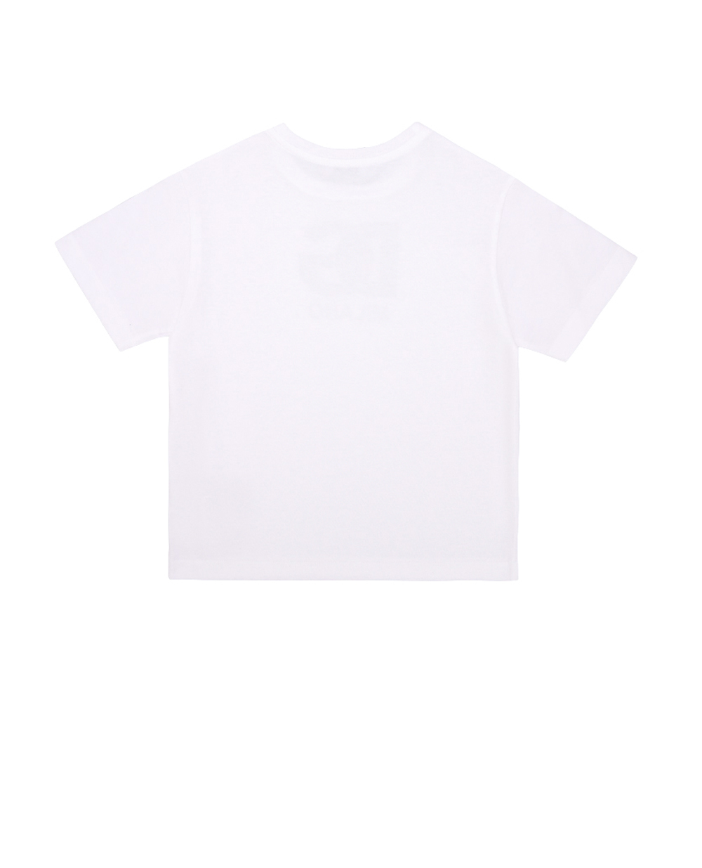 Дитяча футболка Dolce&Gabbana Kids L4JTEY-G7L4Q-B, білий колір • Купити в інтернет-магазині Kameron