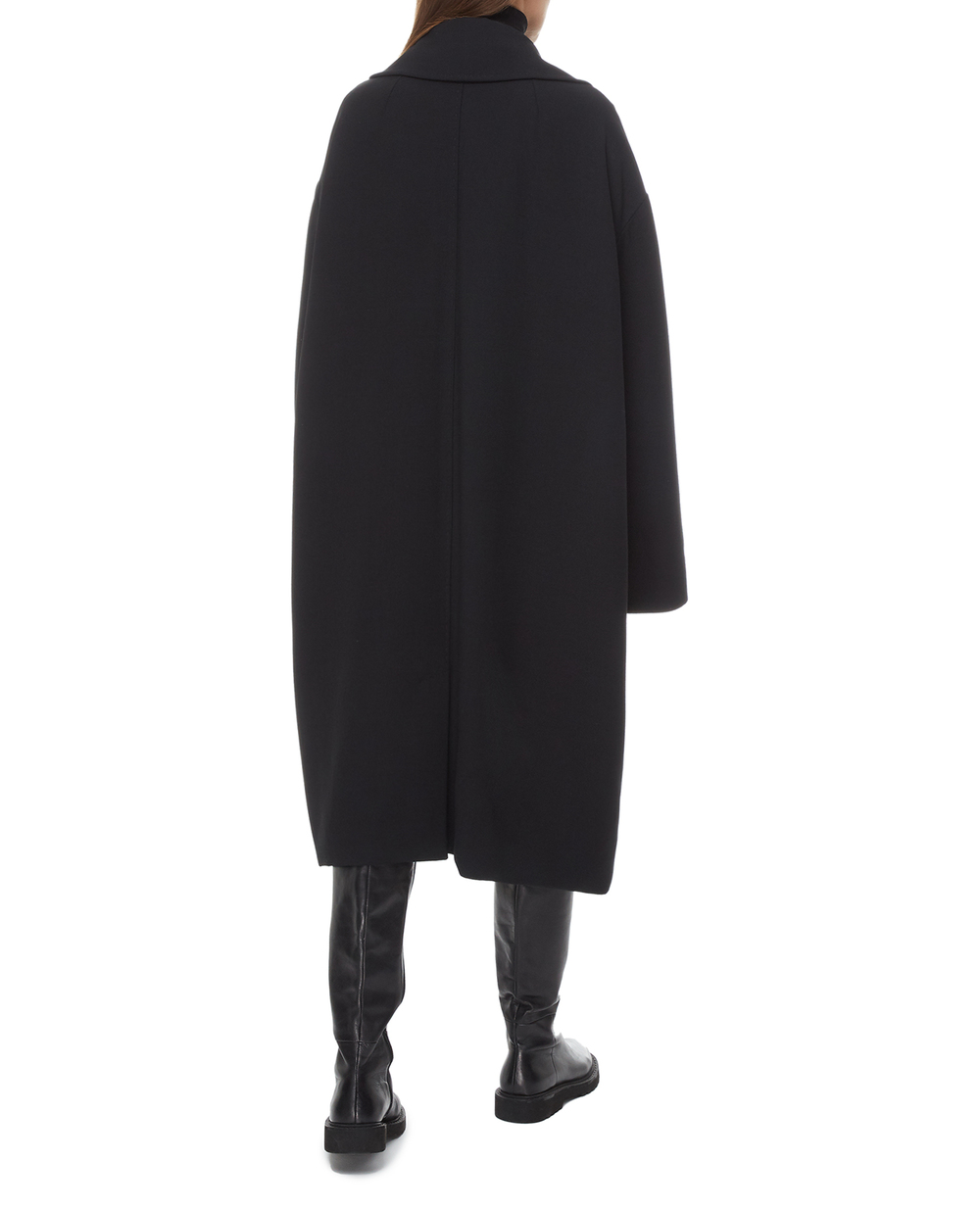 Пальто Dolce&Gabbana F0AF9T-FU3QE, чорний колір • Купити в інтернет-магазині Kameron
