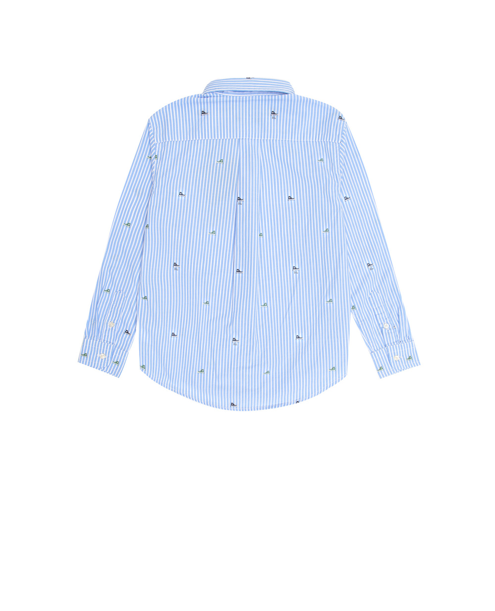 Рубашка Polo Ralph Lauren Kids 322702907001, голубой цвет • Купить в интернет-магазине Kameron