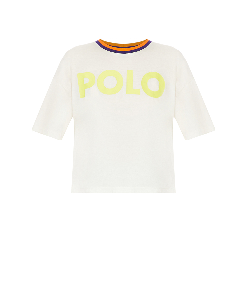 Футболка Polo Ralph Lauren 211856674002, белый цвет • Купить в интернет-магазине Kameron