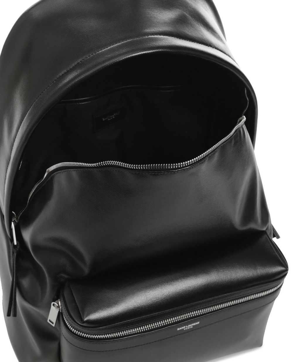 Шкіряний рюкзак Saint Laurent 534967-9LJ4F, чорний колір • Купити в інтернет-магазині Kameron