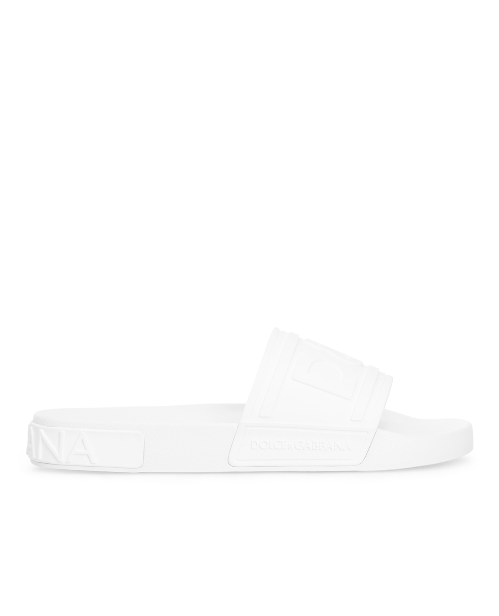 Слайдери Dolce&Gabbana CW0141-AX389, білий колір • Купити в інтернет-магазині Kameron