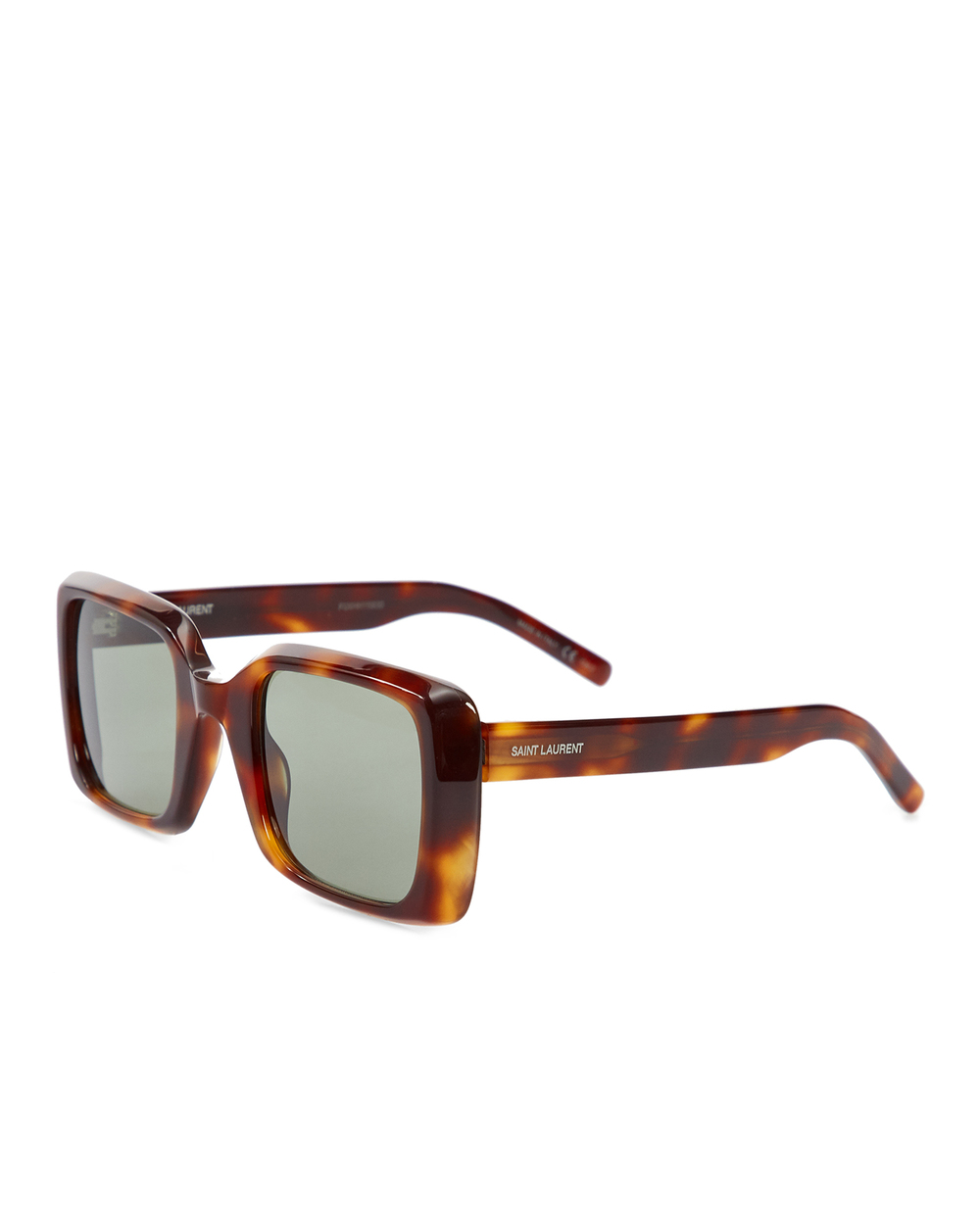Солнцезащитные очки Saint Laurent 671757-Y9901, коричневый цвет • Купить в интернет-магазине Kameron
