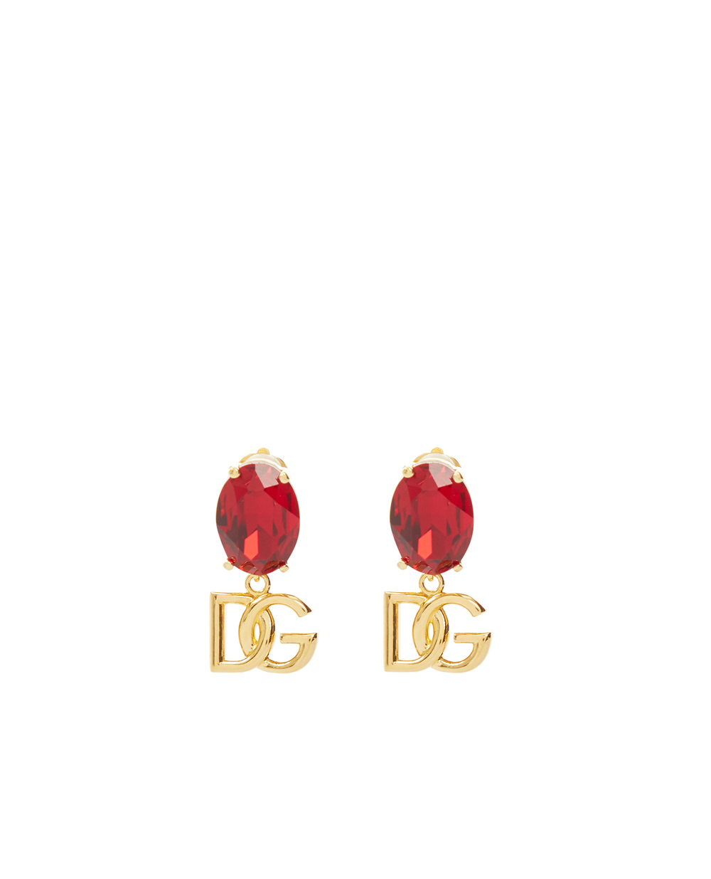 Клипсы Dolce&Gabbana WEO2O1-W1111, золотой цвет • Купить в интернет-магазине Kameron